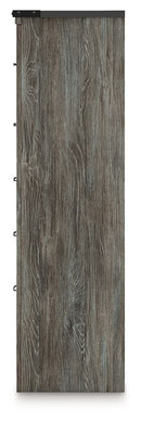 Frandern - Five Drawer Chest - Gray