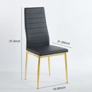 Elegant Legs Dining Chair (Set of 4)