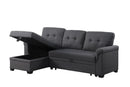 Lucca - Reversible Sleeper Sectional Sofa With Storage Chaise by Unique Piece Furniture