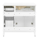 Bathroom Vanity With Sink, Soft Close Doors, 4 Storage Drawers by HouseOfZazla