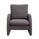 Modern Sherpa Upholstered Accent Chair, Comfortable Living Room Armchair, Lounge Chair For Bedroom, And Office by HouseOfZazla