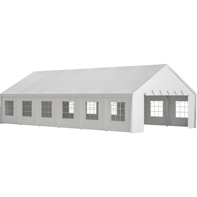 20x40FT Party Tent Heavy Duty, Large Wedding Event Shelters with 3 Carry Bags & Removable Sidewalls, Outdoor Canopy Gazebo Commercial Tents for Parties Carport Camping Garden Patio