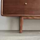 TV Cabinet With Chinese Changhong Glass Doors, Two Drawer Storage Space TV Standing by HouseOfZazla