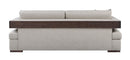 Niamey - Sofa With 4 Toss Pillows - Walnut by HouseOfZazla