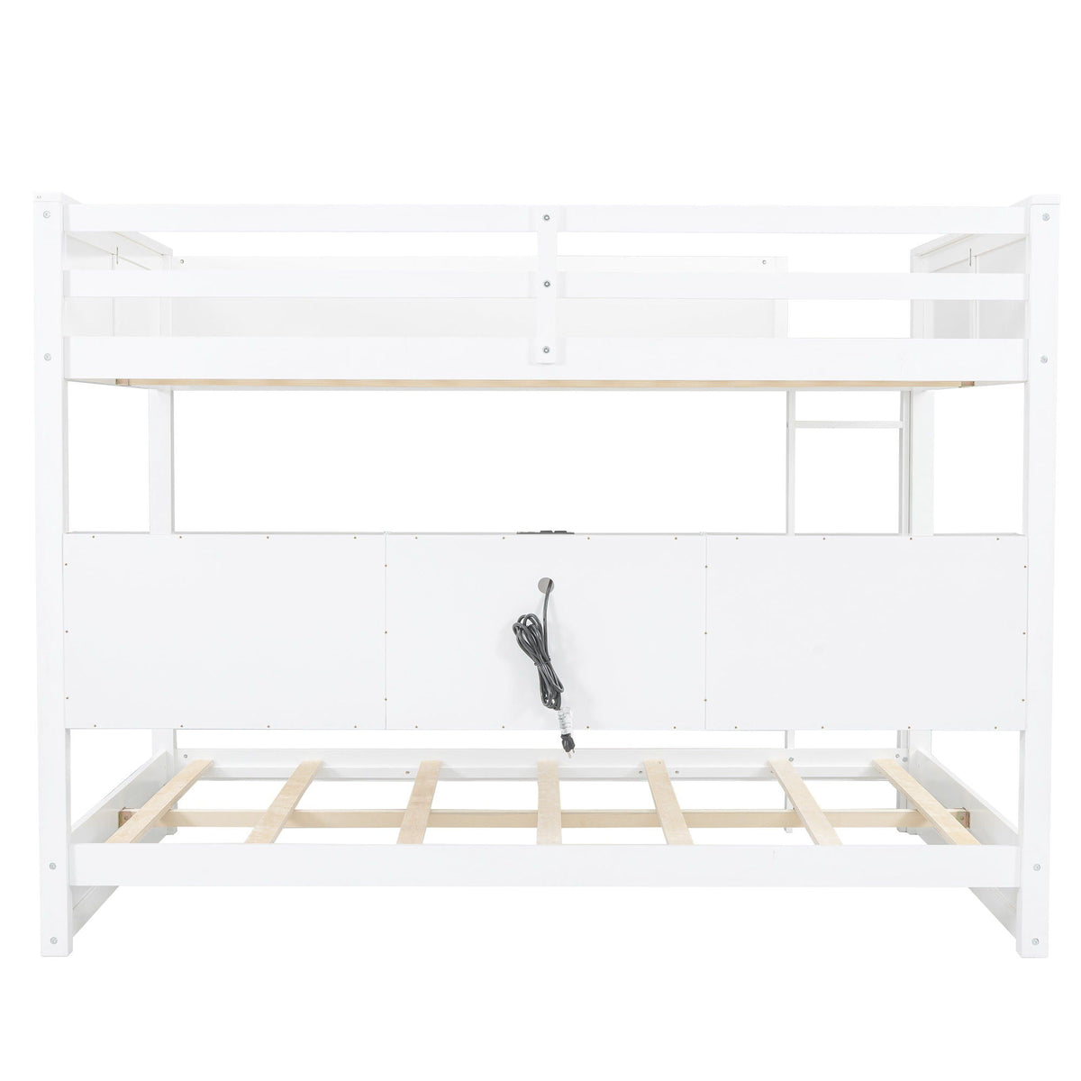 Bunk Bed With Storage Cabinets And USB Ports, photo 21 of 28