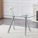 Dining Table With Transparent Surface by HouseOfZazla