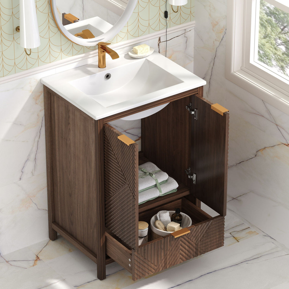 Modern Bathroom Vanity With Sink Combo, photo 31 of 40