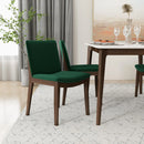 Laura - Mid-Century Modern Solid Wood Dining Chair (Set of 2) by HouseOfZazla