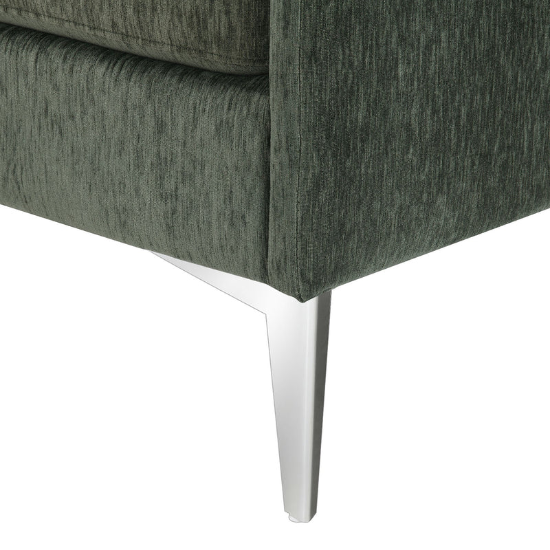 84" Convertible Sectional Sofa, Modern Chenille L-Shaped Sofa Couch with Reversible Chaise Lounge, Fit for Living Room, Apartment (2 Pillows)