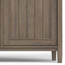 Lev - Wide Storage Cabinet - Smoky Brown by HouseOfZazla