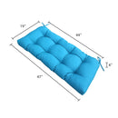 Outdoor Bench Cushions With Weather-Resistant Fabric by HouseOfZazla