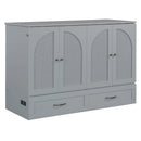 Murphy Bed With Large Drawers by Unique Piece Furniture