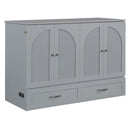Murphy Bed With Large Drawers