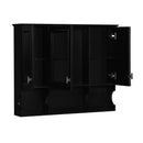 Wall Mounted Bathroom Medicine Wall Cabinet With Mirror & Open Shelves by HouseOfZazla