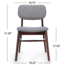 Upholstered Comfort Dining Chair (Set of 2) by HouseOfZazla