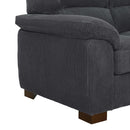 Vintage Inspired 3 Seat Sofa With Tufted Cushions by Unique Piece Furniture