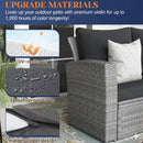Modern Patio Set With Table And Cushions by HouseOfZazla