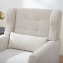 Modern Accent Chair Upholstered Foam Filled Living Room Chairs Comfy Reading Chair Mid-Century Modern Chair With Fabric Lounge Arm Chairs Armchair For Living Room Bedroom by Unique Piece Furniture