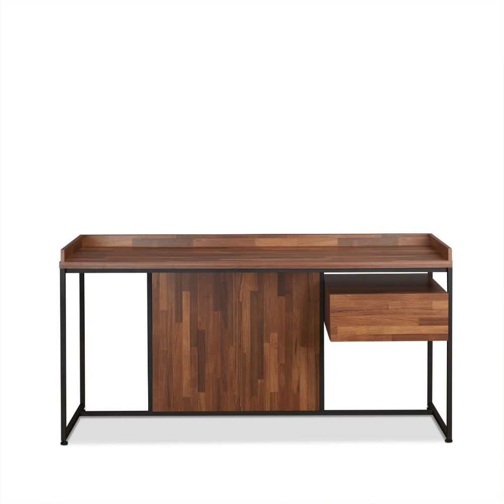Sara - Writing Desk - Walnut & Sandy Black, photo 3 of 6