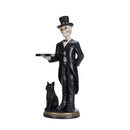Halloween Skeleton Butler Floor Statue