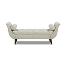 Alma Tufted Flared Arm Entryway Bench