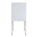 Elegant Upholstered Chairs & Metal Legs