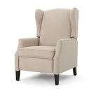 Westeros Wing Back Fabric Upholstered Recliner by Unique Piece Furniture