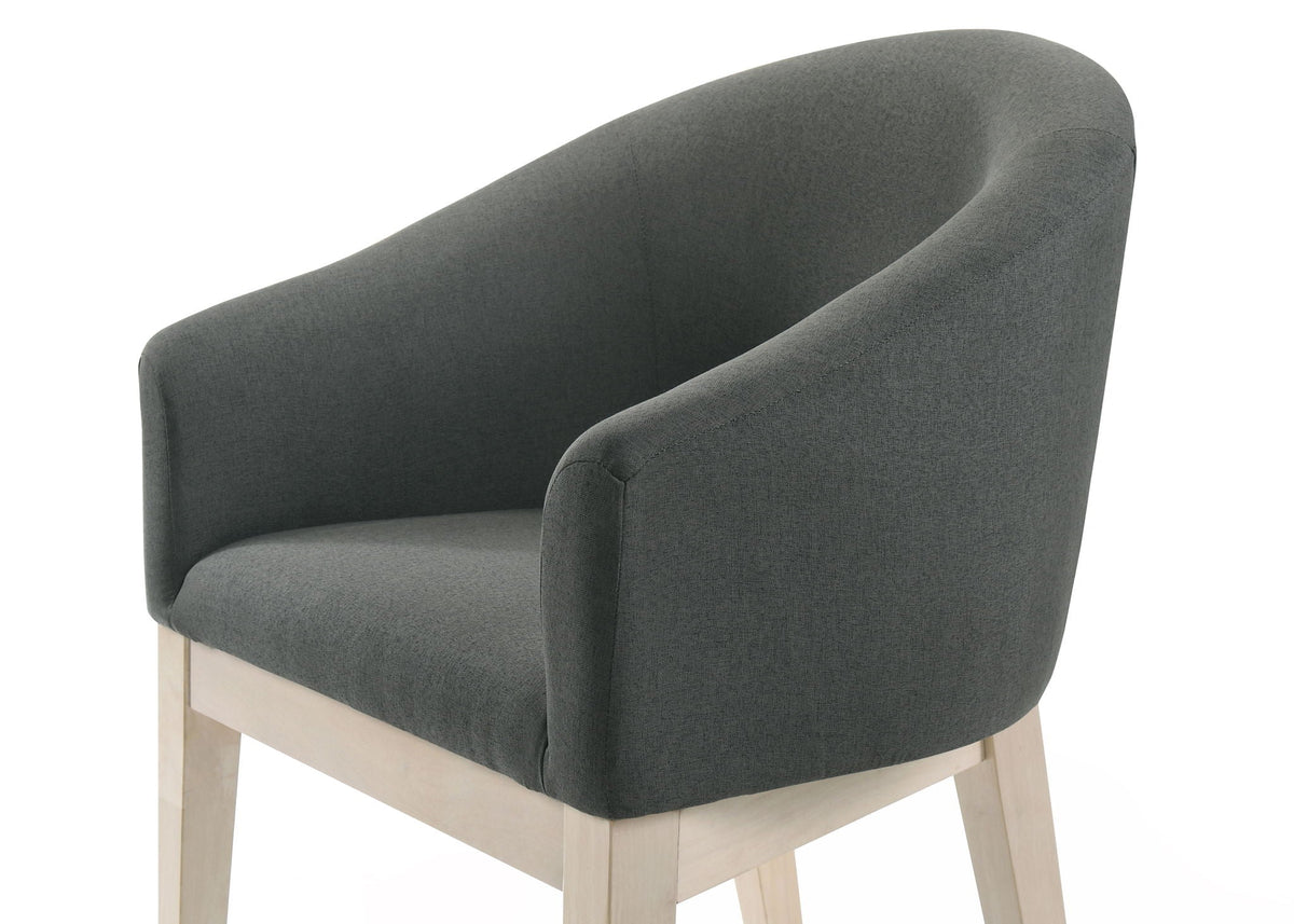 Neroli - Barrel Accent Chair (Set of 2) - Gray, photo 4 of 5