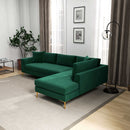 Mano - L-Shaped Sectional Sofa by Unique Piece Furniture