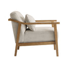 Reagan - Arm Accent Chair With Lumbar Pillow by HouseOfZazla