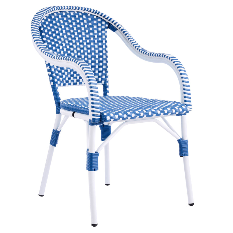 Outdoor Bistro Chairs with Aluminum Frame, Set of 2, photo 6 of 10