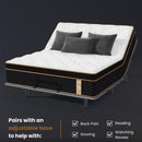 Plush Hybrid Mattresses With Gel Memory Foam, Individual Pocket Spring Motion Isolation Edge Support by HouseOfZazla