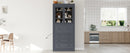 TOPMAX 36 x 16.5 x 78 Inch Freestanding Kitchen Pantry Storage Cabinet by HouseOfZazla