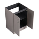 Contemporary Freestanding Bathroom Vanity With Resin Sink & Soft-Close Cabinet Doors by HouseOfZazla