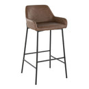 Daniella - Contemporary Fixed Height Barstool (Set of 2) by HouseOfZazla