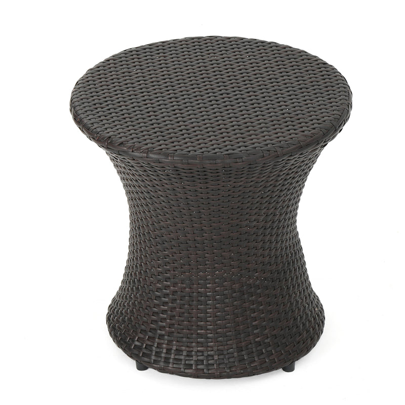 19" Kono Hourglass Table (No Glass Top) End Table, photo 3 of 8
