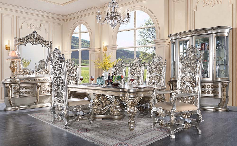 Danae - Dining Table - Champagne & Gold, photo 5 of 6