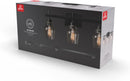 Bunbury 5-Piece "All-in-One" Bathroom Set, Matte Black, 3-Light Vanity Light Combo
