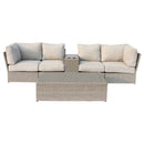 Stylish Modular Wicker Patio Seating Group by HouseOfZazla