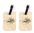 Palm Tree Luggage Tag