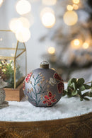 Glass Decorative Hanging Ball Christmas Tree Ornaments For Holiday Party Decorations by HouseOfZazla
