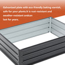 4x3x1ft Metal Raised Garden Bed