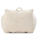 Giant Bean Bag Chair With Armrests And Footstool by HouseOfZazla