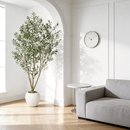 8FT Artificial Olive Tree With Big Decorative by HouseOfZazla
