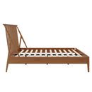 Bohemian Platform Bed With Tall Headboard by HouseOfZazla