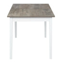 63-78.8 INCH Extendable Dining Table - GREY