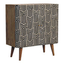 Edessa Bone Inlay Cabinet by Unique Piece Furniture
