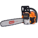 52Cc Gasoline Chainsaw With 20" Oregon Bar And Chain For Wood Cutting Plastic - Orange by HouseOfZazla