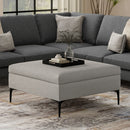 Rebecca - Multifunctional Coffee Table Storage Ottoman With Lift Up Lid by Unique Piece Furniture