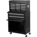 High Capacity Rolling Tool Chest with Wheels and Drawers, 8-Drawer Tool Storage Cabinet